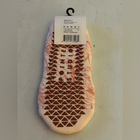 NWT Pointe Studio Grip Collection Pink Dust Marble Grip Strap M/L - Picture 5 of 8